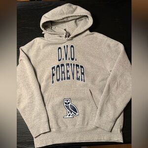 OVO (Octobers Very Own) Hoodie - Size XL - dark heather grey